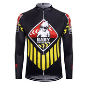 Thriller Rider Sports 自転車の服 メンズ サイクルジャージ 長袖(Baby on Board)